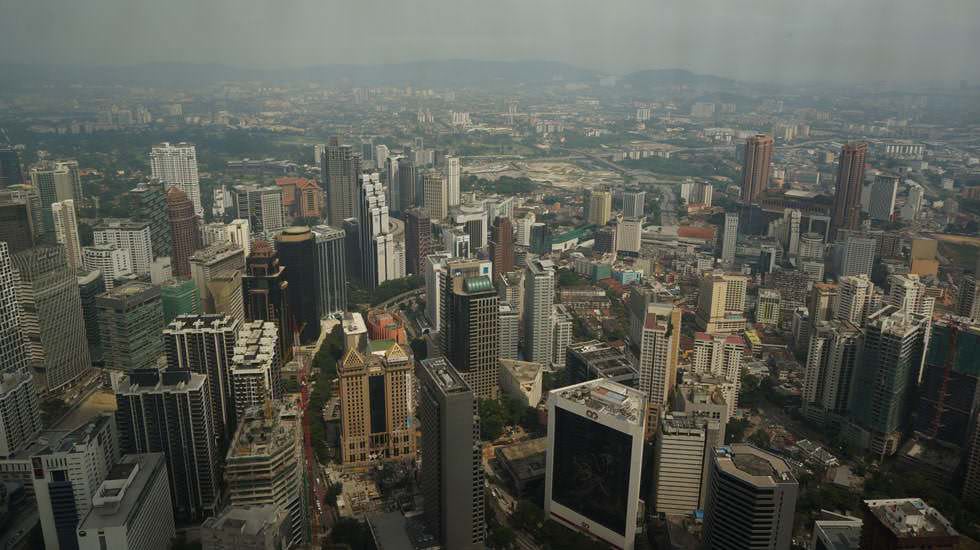 Kuala Lumpur von oben