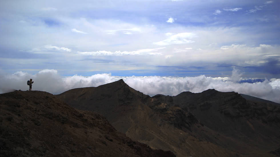 Ein Meer aus Wolken