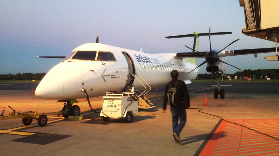 Gepäck im Flugzeug