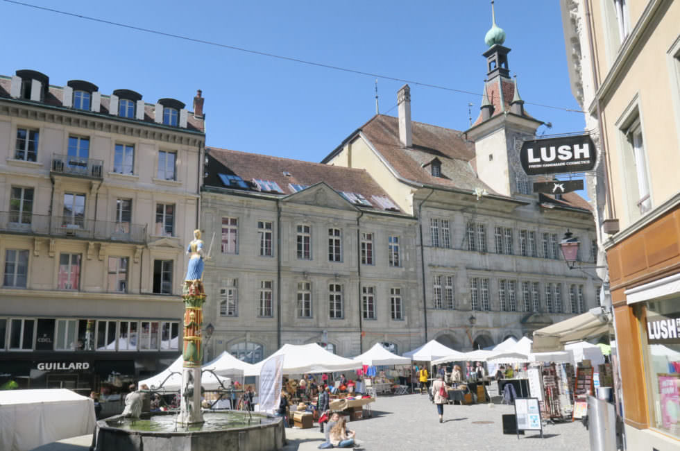 Lausanne Altstadt