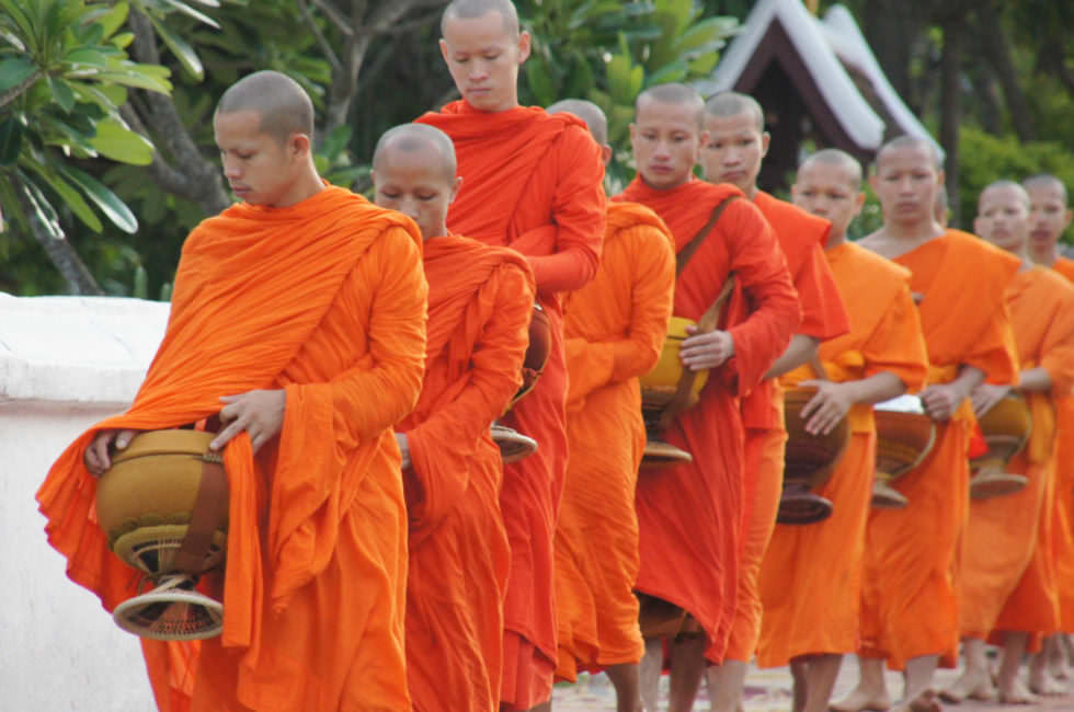 Mönche Luang Prabang