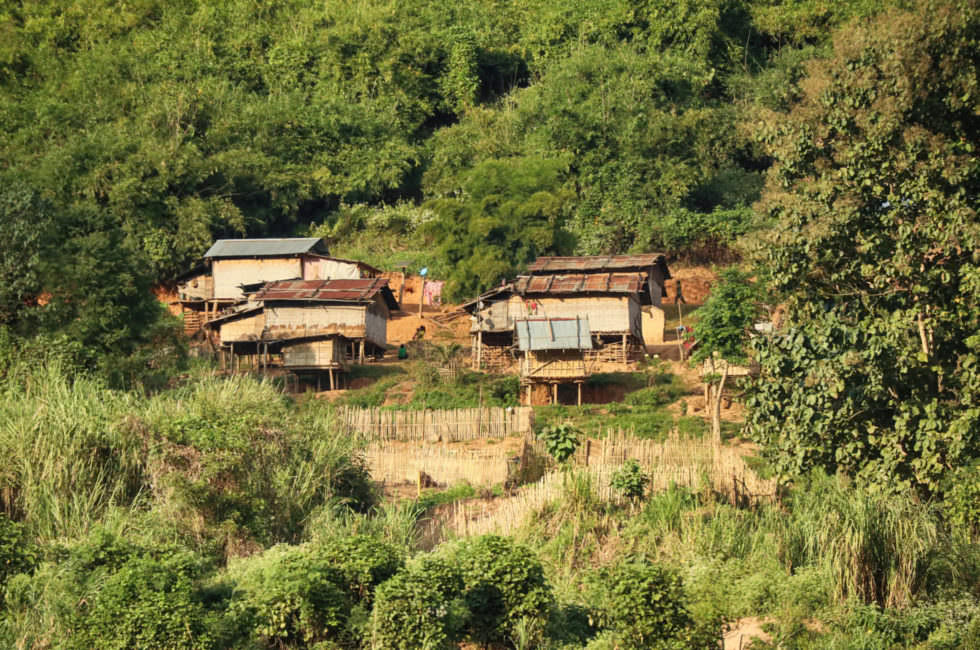 Dorf Mekong