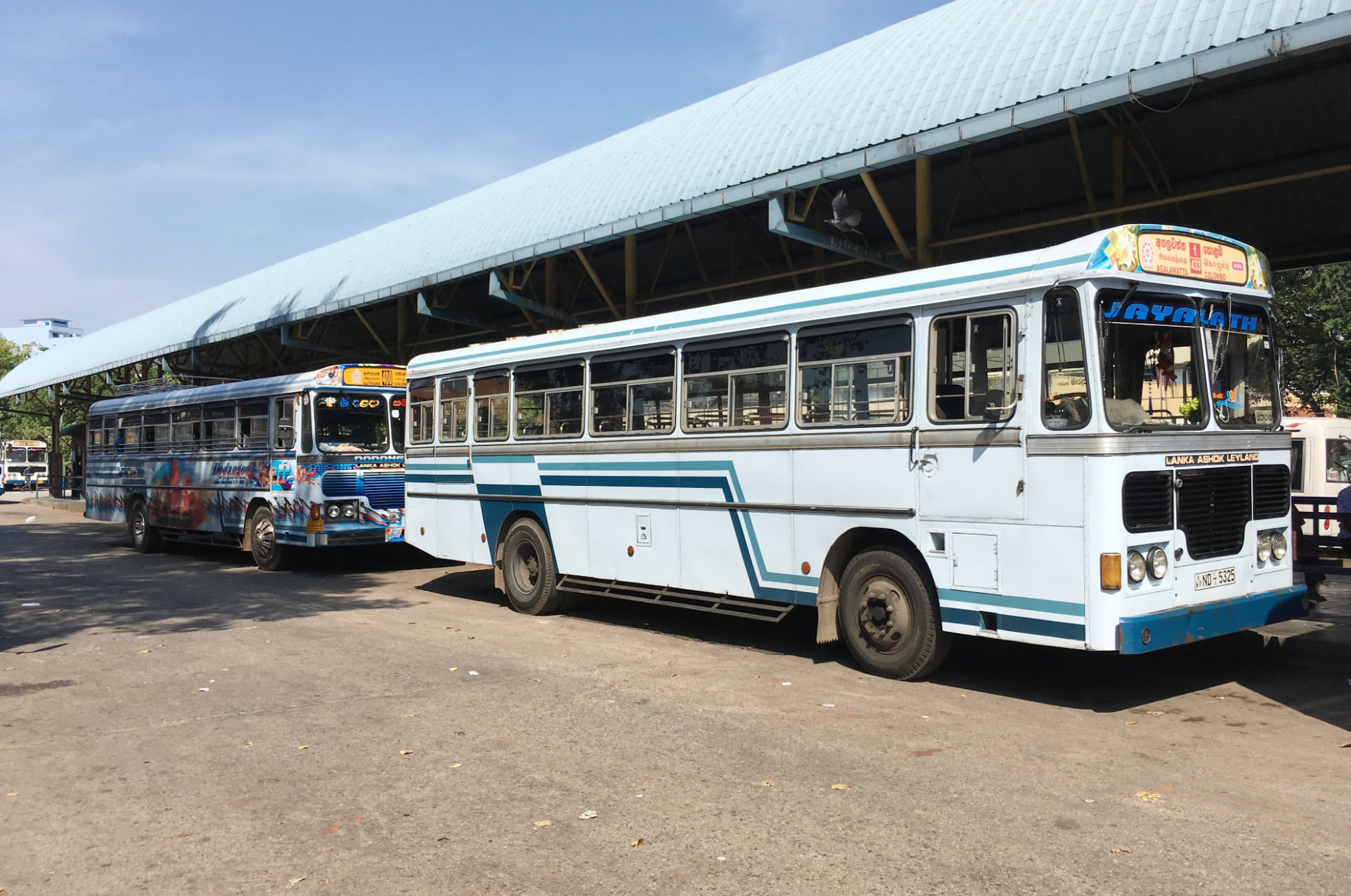 Busfahren Sri Lanka