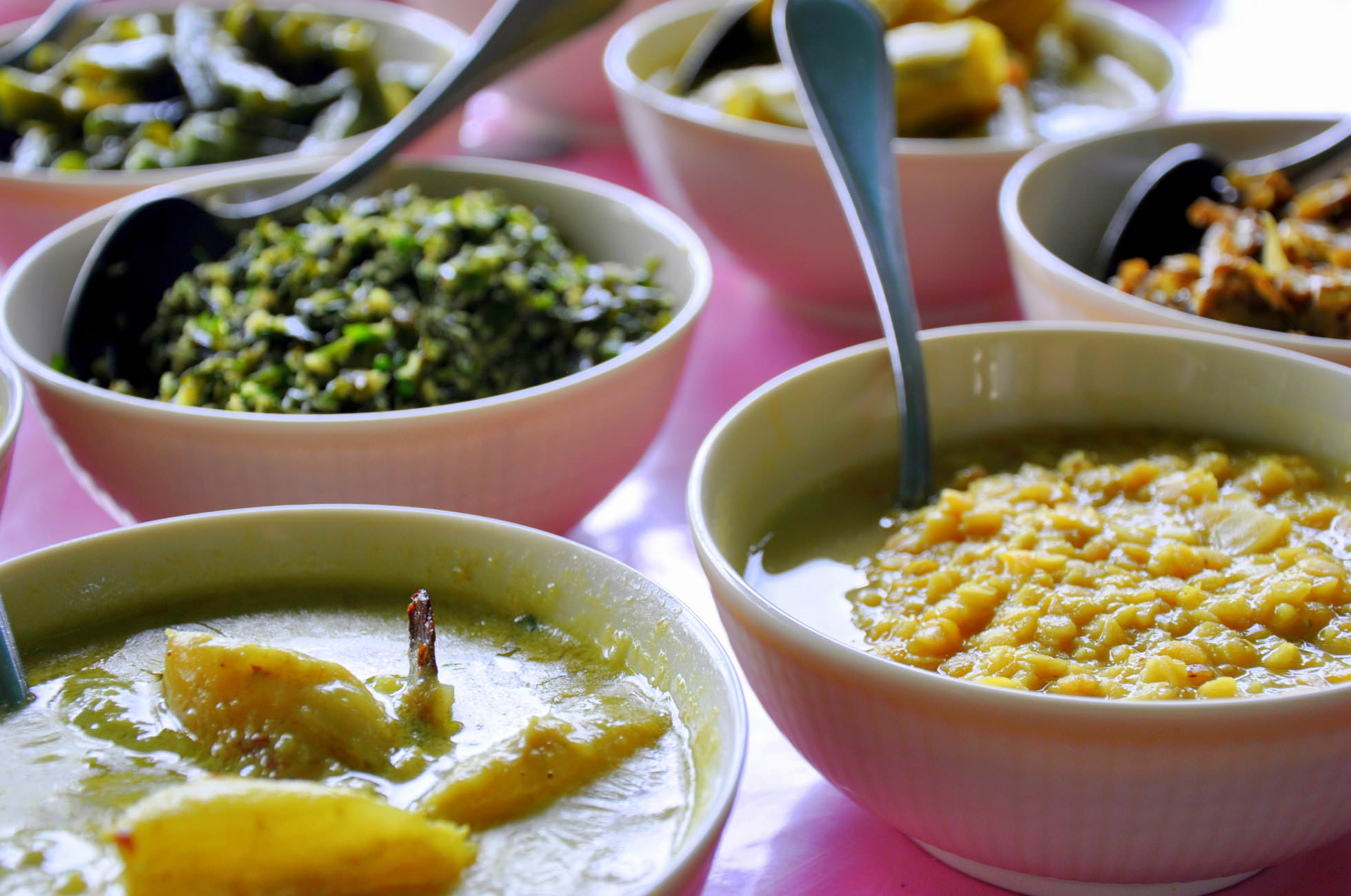 Reis und Curry Sri Lanka