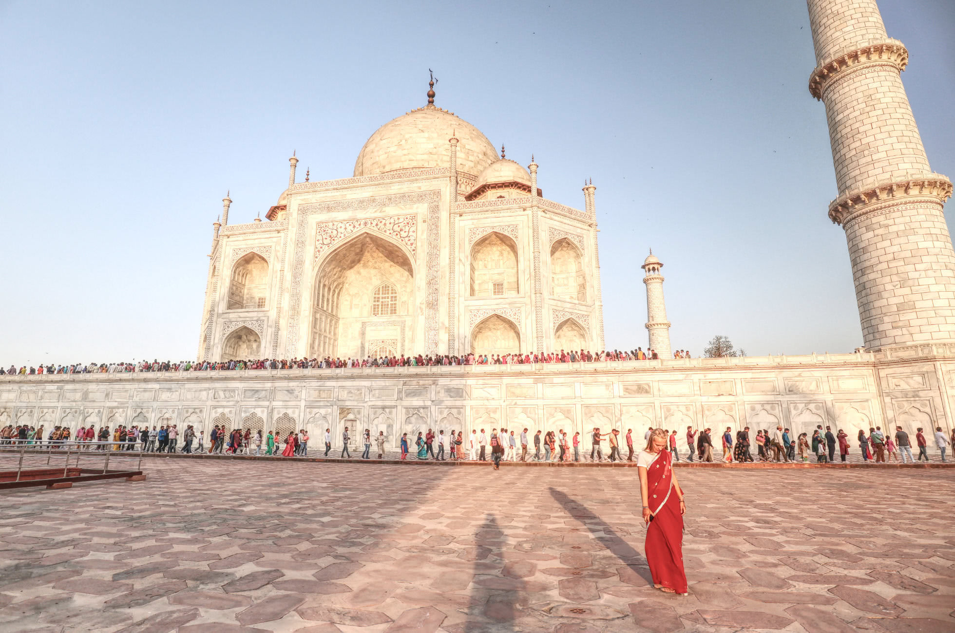 Taj Mahal Eingang