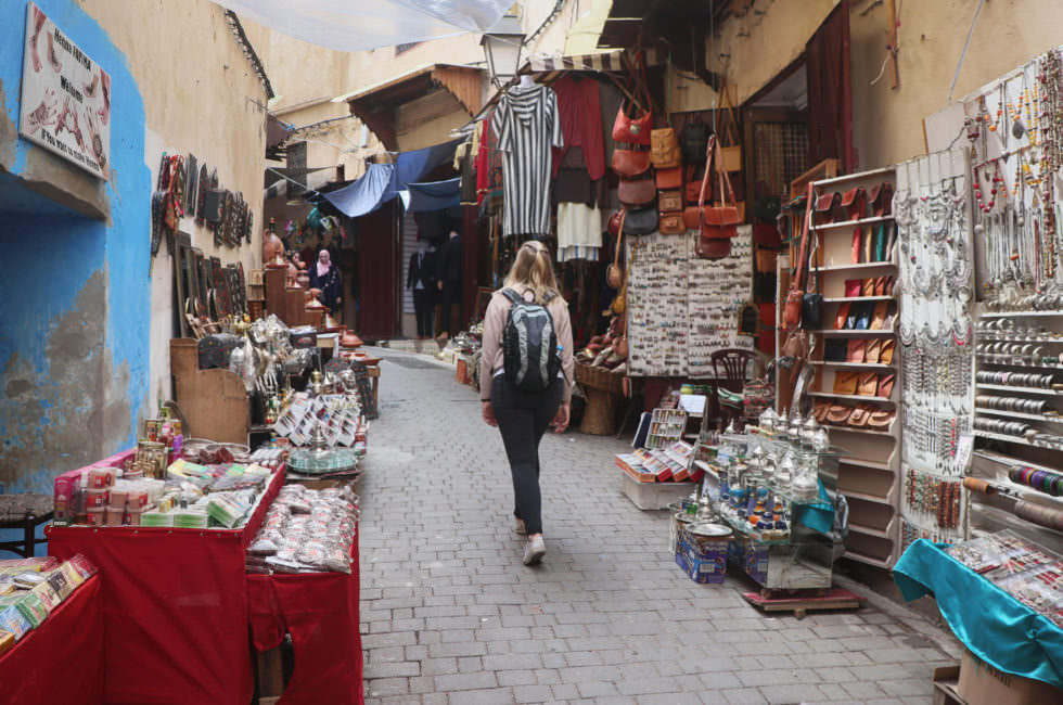 Gasse Medina Fez