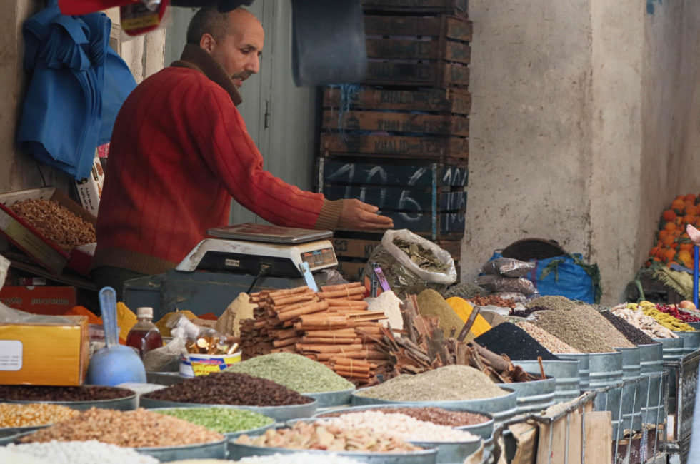 Gewürze in der Medina von Fez